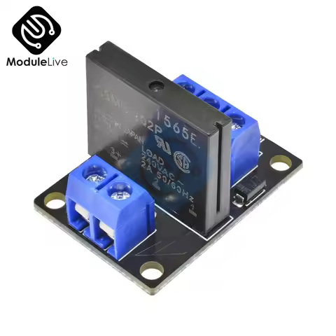 G3MB-202P 5V DC 1 Channel Solid-State Relay Board Module For Arduino High Level Fuse For Arduino SSR