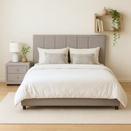 Furniture Direct MANADO Queen King divan fabric bed frame/ katil queen king / katil kayu/