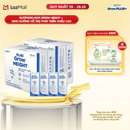 Combo 2 Thùng 24 hộp SBPS Nuvi Grow Height + hỗ trợ phát triển chiều cao hộp 180ml