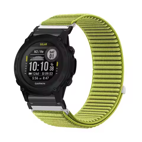 Nylon Bands for Garmin Instinct 2 Tactical Band, Elastic Soft Velcro Nylon Strap