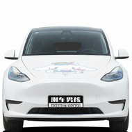 CANJING | Personalized Car Decal Sticker Cinnamoroll Design