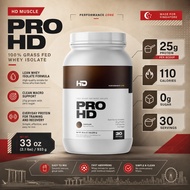 HD Muscle ProHD 100% Grass Fed Whey Isolate 2.1 lbs ( 30 Servings ) - 4.4lbs ( 64 Servings ) Whey Pr