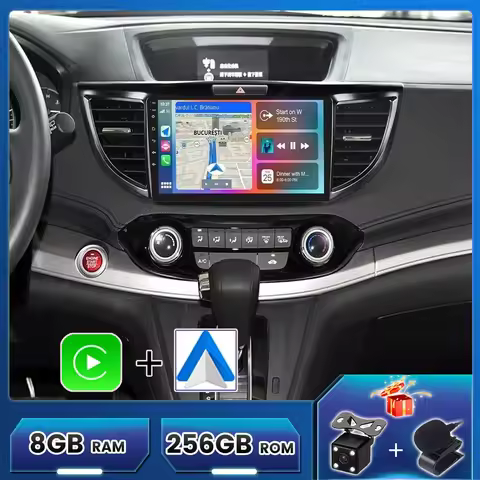 Android 15 Car Radio For Honda CRV CR-V 4 RM 2012 2013 - 2016 Multimedia Video Player GPS Navigation
