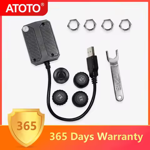 ATOTO UTP1 Car USB TPMS Tire Pressure Monitoring Display Sensor System for A5L A6 A7 S8 X10 V10 P6 P