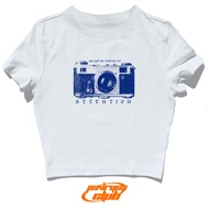 Nwjns attention crop top baby tee
