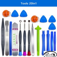 Tools 20 in 1 Mobile Phone Repair Tools Kit Spudger Pry Opening Tool Screwdriver Set Phone repairing