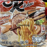 MAMA OK MEE TONKOTSU 85G X 4 INSTANT NOODLES ORIENTAL KITCHEN HOT KOREA FLAVOUR THAILAND 🇹🇭