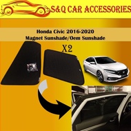 Honda Civic 2016-2020 Magnet Sunshade/Oem Sunshade