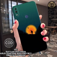 HP Asus Zenfone Max Pro Case (M1) - Fashion Case Moon - Softcase Asus Max Pro (M1) - Case Pro Camera
