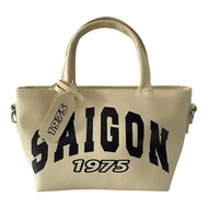 Túi đeo vai nhỏ sài gòn 1975-D2 3 sọc lớn chống thấm nước [ẢNH CHỤP THẬT]