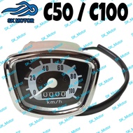 Honda C50 / C100 Meter Assy Speedo Meter Assy Speedometer Miter Meter C 50 100 Parts Spare