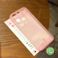 Pink Matte Casing For Samsung Galaxy S26 S25 Edge S24 S22 S23 S21 Plus Ultra FE + M34 M32 A32 A3 Cor