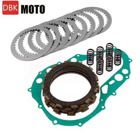 Clutch Kit Friction Plates & Cover Gasket For Suzuki Quadsport Z400 LTZ 400 Kawasaki KFX400 2003-200