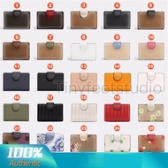C0082 C6390 C3454 C3375 C3452 C3453 3773 CEC29 Medium Corner Zip Wallet Leather Women Fold Over Shor
