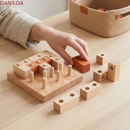 DANILOA IQ Puzzle Mind Brain Teaser, Educational 3D Geometric Puzzle Game, 3D Puzzle Toys Colorful A