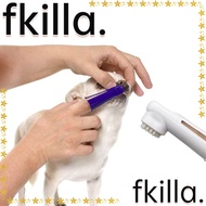 FKILLA 4pcs Dog Toothbrush Pet Dental Cleaning Kit Pet  Teeth Cleaning Tool Dog Dental Cleaning Kit Pet Teeth Grooming Kit Finger Toothbrush