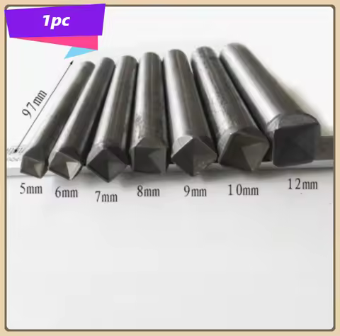 1pc Square Rivet Tool 5/6/ 7/8/12/10mm Square Rivet Pyramid Installation Tool Rivet Punch