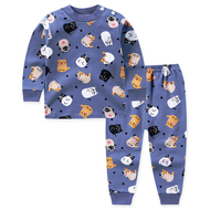พร้อมส่งจากไทย MELON TOO เสื้อผ้าเด็กชาย เด็กหญิง ชุดเด็ก ชุดนอนเด็ก ผ้านุ่ม ใส่สบาย (เสื้อ+กางเกง) Boys ,girls clothes children's pajamas set  SIZE 73 (1ชุด)