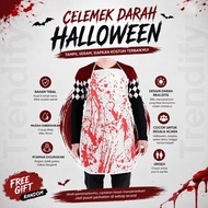 Trendy28_ blood apron FOR HALLOWEN / blood apron blood butcher freddy jason saw halloween
