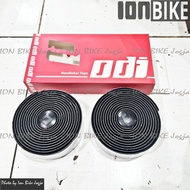 BARTAPE GEL ODI MOTIF CARBON WATERPROOF - BAR TAPE TEBAL EMPUK RINGAN MURAH - BLEBET STANG SEPEDA BA