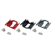 [szxmkj2lp] Gearbox Base Lightweight Sturdy Accessories 6061 Aluminum Skid Plate for D110 D90 1/24 S