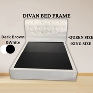 Queen / King Bed Frame Divan Queen Size Divan Bed Frame Katil Queen Bed Murah Furniture Divan Queen