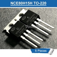 5pcs NCE80H15H TO-220 80V/150A N-channel MOSFET Transistor New Original