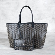 「JL精品代購」98新 Goyard 黑托特包 中號