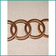 ✍ ♕ TMX 155 Muffler Exhaust pipe Gasket for Motorcycle - Universal motor parts exhaust pipe origina