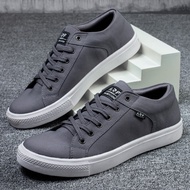 VEGA GREY - Men's Black Canvas Casual Shoes ARF x Sneakers Pedia