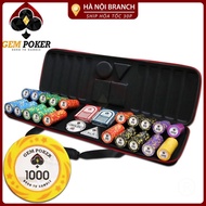 Vali 500 CHIP POKER CLAY GEM TRAVEL KINGSTAR