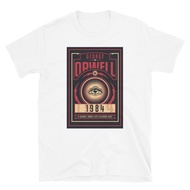 2024 gift shirt George Orwell, 1984, Big Brother is Watching, Printed T-shirt xs-3xl 