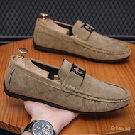 Soft Ready Stock Casual Men's Loafer Shoes Breathable Driving Boat Shoes Slip-On Men Loafers/ Stylis