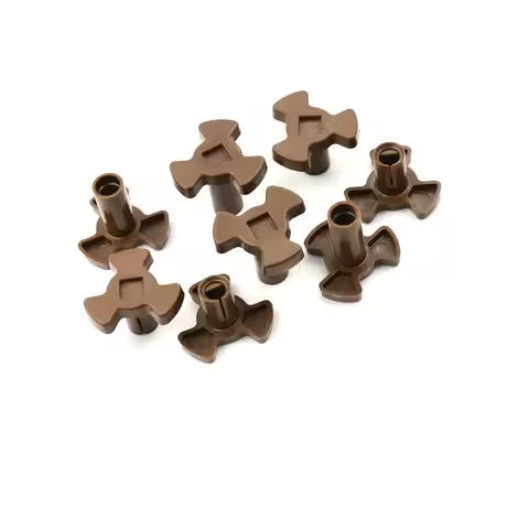 4Pcs Universal Turntable Coupler Microwave Oven Turntable Roller Guide Support Coupler Tray Shaft 17