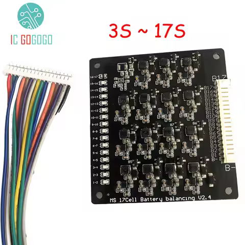 1.2A Balance Li-ion Lipo Lifepo4 Lithium Battery Active Equalizer Balancer Energy Transfer BMS 3S 4S