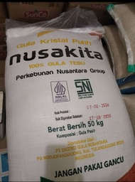 GULA PASIR 50 KG - GULA NUSAKITA 1 KARUNG