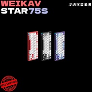SG WEIKAV STAR75S ALUMINUM WIRELESS 75% MECHANICAL KEYBOARD