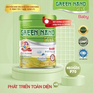 (Hạn sử dụng 2/2027) Sữa GREEN NANO GOLD 0-12TH 900G