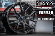 ล้อแม็กใหม่ ขอบ18 -  COSMIS รุ่น EVEREST-II - 2สี - ขอบ18 x 8.0 x 8.0 x 5รู112/114.3 ET42/42 - ส่งฟร