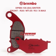 Brembo SA Sinter Yamaha R25 MT-25 R3 X-Max Brake Pads