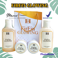 CREAM FIRFIN GLOWING ACNE NORMAL WHITENING ECER SABUN TONER SIANG MALAM