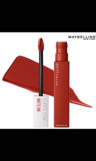 ［僅試色］Maybelline媚比琳超持久霧感液態唇膏 117 先驅者 5ml