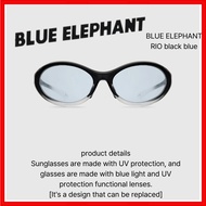 BLUE ELEPHANT – RIO Black Blue Sunglasses