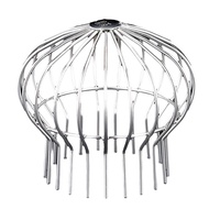 Stainless Steel Gutter Guard Downspout Gutter Guard Filter Strainer Protection Anti-Clogging Cover O