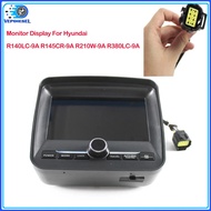 1pc Monitor Display 21Q6-30104 21Q6-33400 21Q6-30500 21Q6-33401 For Hyundai R140LC-9A R145CR-9A R210