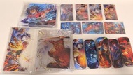 ufotable kuji 無限城電影限定一番賞周邊  Demon Slayer 鬼滅之刃  ：水柱義勇、炭志郎、猗窩座、善逸 (A賞 亞架力色紙、 B賞 細立牌) （價錢請參考 descriptio