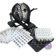 NEO Bingo Cage Game Set Classic Bingo Machine Cage with Metal Ball Spinner