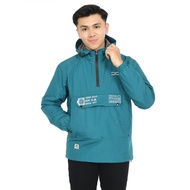 Dhozen Taslan Waterproof Doraemon Jacket Front Pocket Taslan Hoodie