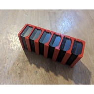 Canon LP-E6 Battery Storage Case (Fit 2,3,4,5,6) Organizer Canon LP-E6/LP-E6N/LP-E6NH Canon 5D,6D,7D