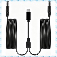 [R Q M U] Type C to Dual DC 5.5x2.5mm 12V 3A PD Power Supply Cable USB C PD Charging Cord for Router